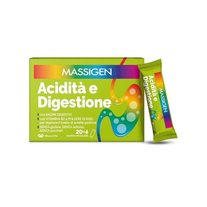 Massigen acidita' e digestione 24 stickpack