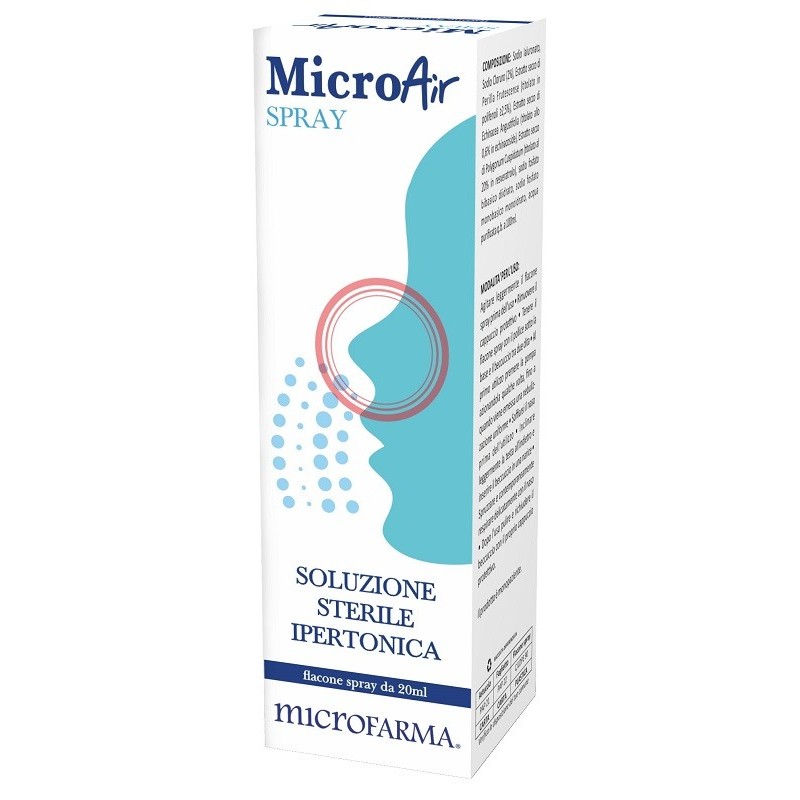 Spray nasale micro air 20 ml Spray nasale micro air 20 ml