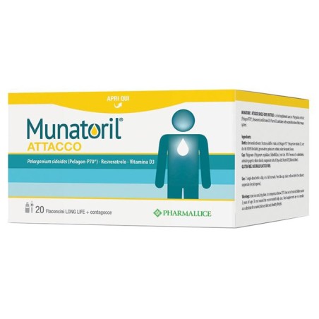 Munatoril attacco 20 flaconcini