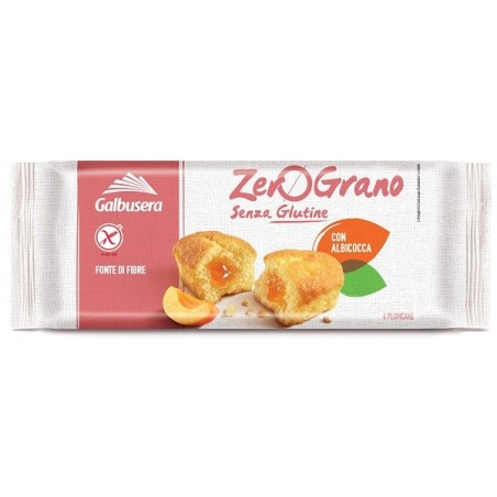 Zerograno plumcake albicocca 6 pezzi Zerograno plumcake albicocca 6 pezzi
