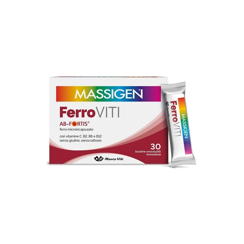 Massigen ferroviti 30 bustine orosolubili