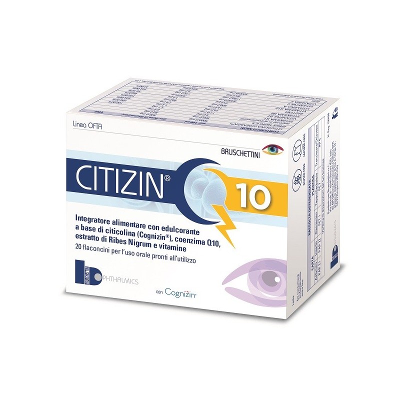 Citizin q10 20 flaconcini da 10 ml