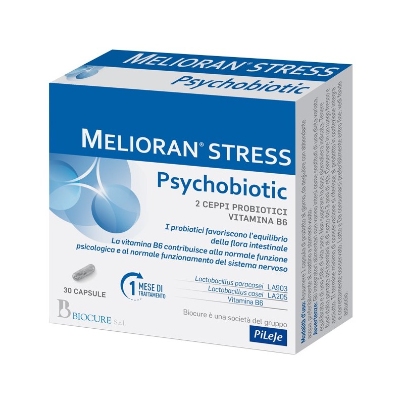 Melioran stress psychobiotic 30 capsule
