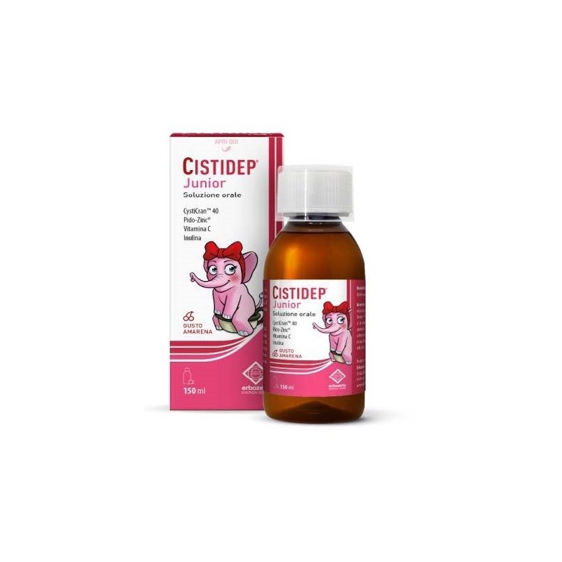 Cistidep junior soluzione orale 150 ml Cistidep junior soluzione orale 150 ml