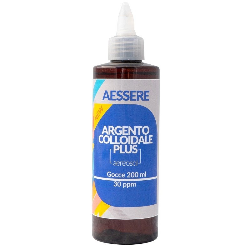 Argento colloidale plus gocce 200 ml Argento colloidale plus gocce 200 ml