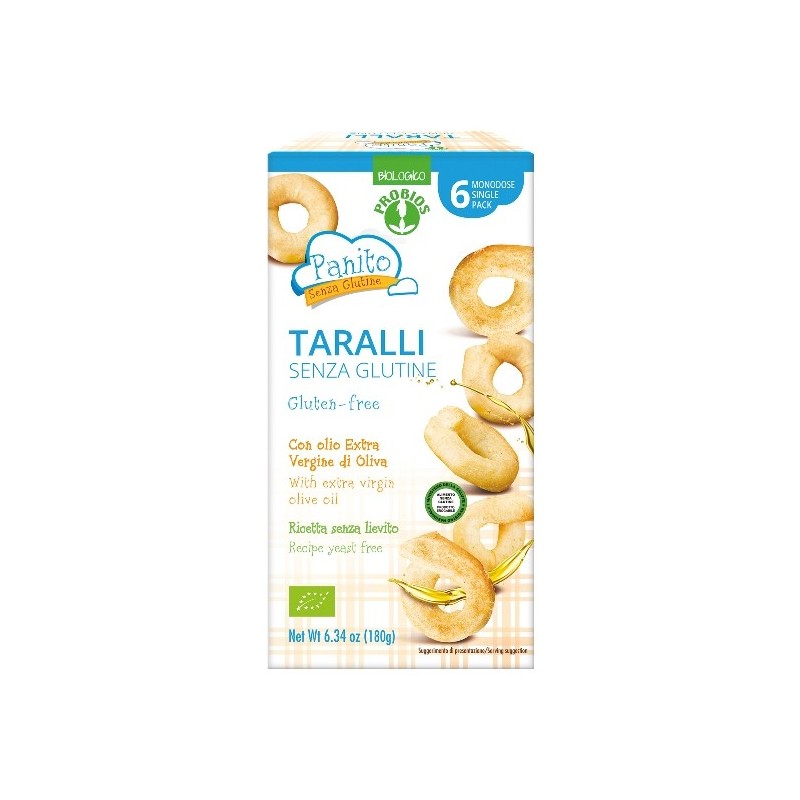 Panito taralli senza glutine e senza lievito 180 g