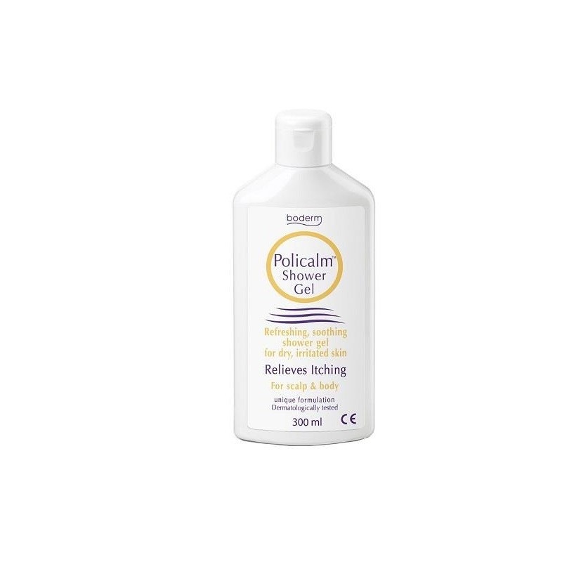 Gel antiprurito e lenitivo policalm shower 300 ml ce
