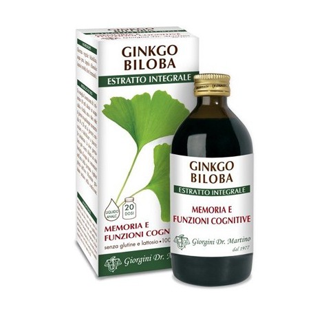 Ginkgo biloba estratto integrale 200 ml