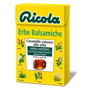 Ricola erbe balsamiche senza zucchero 50 g