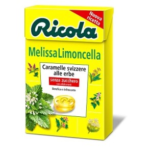 Ricola melissa limoncella senza zucchero 50 g