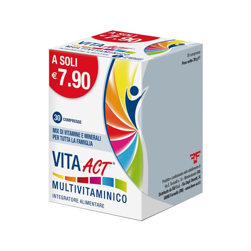 Vita act multivitaminico 30 compresse