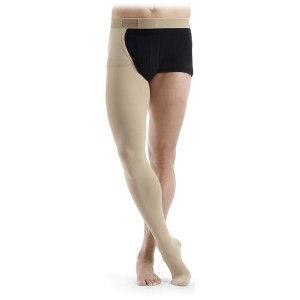 Sigvaris top fine 701 ccl1 tfq monocollant sinistro lungo crispa punta aperta m