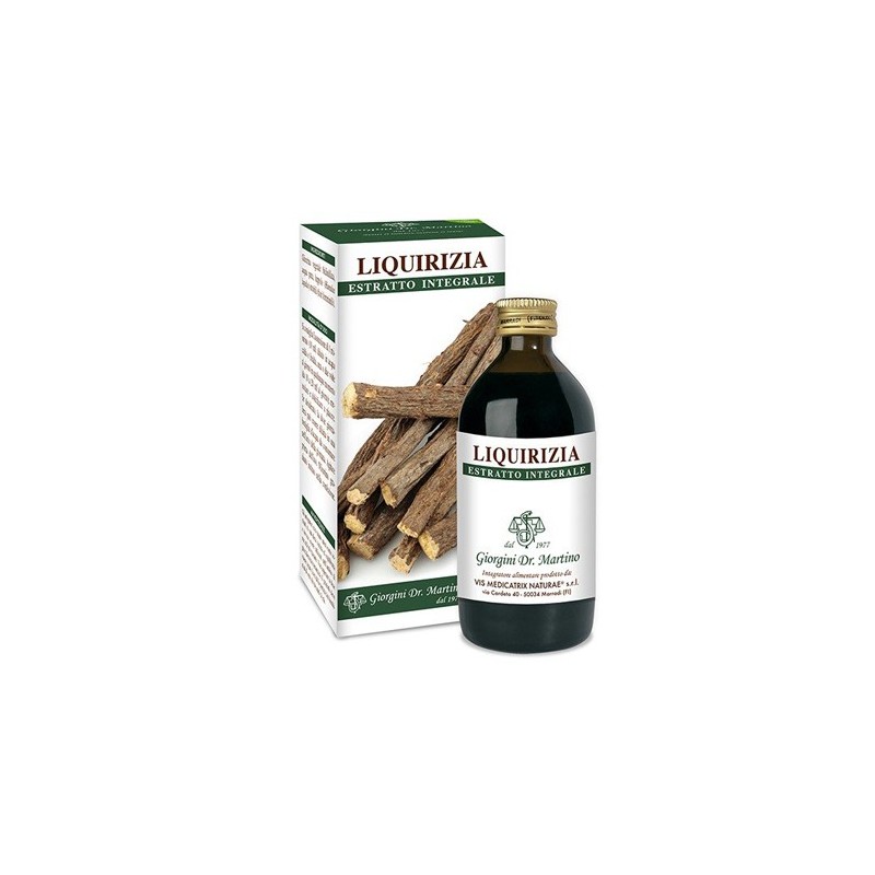 Liquirizia estratto integrale 200 ml Liquirizia estratto integrale 200 ml