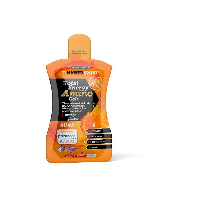 Total energy amino gel orange flavour 50 ml Total energy amino gel orange flavour 50 ml