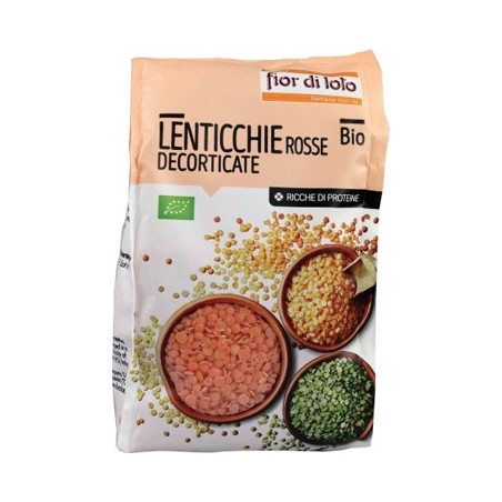 Lenticchie piccole rosse decorticate bio 400 g