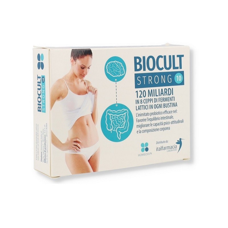 Biocult strong 10 bustine da 3 g Biocult strong 10 bustine da 3 g