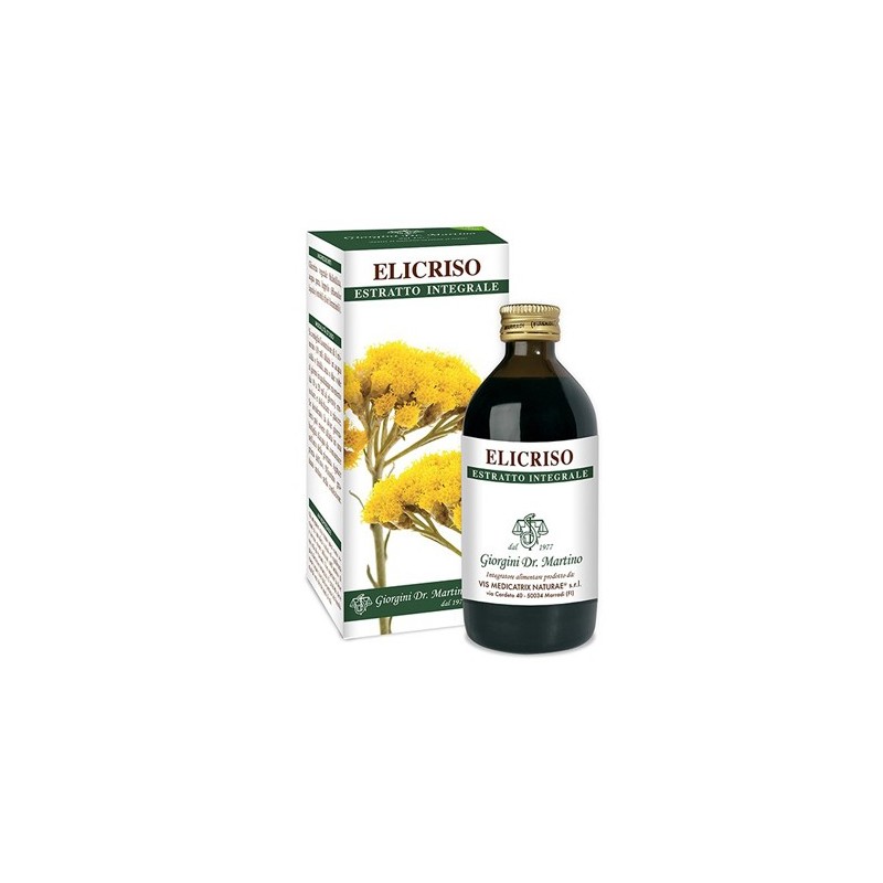 Elicriso estratto integrale 200 ml