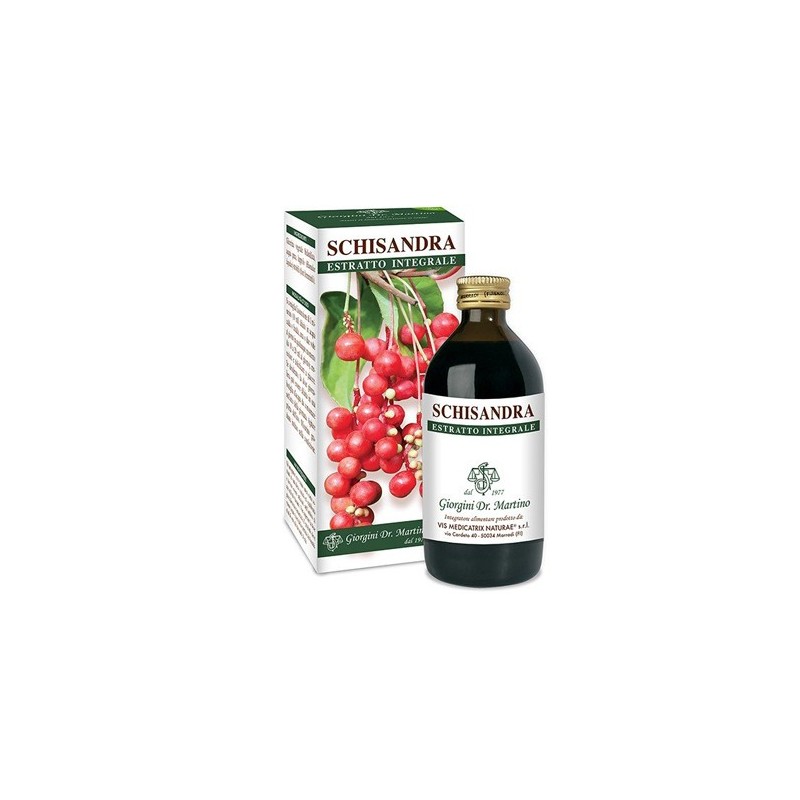 Schisandra estratto integrale 200 ml Schisandra estratto integrale 200 ml