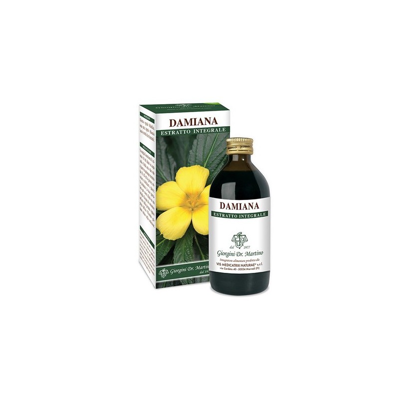 Damiana estratto integrale 200 ml Damiana estratto integrale 200 ml