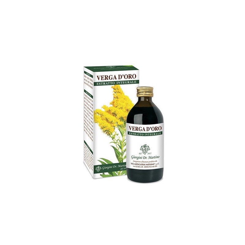 Verga d'oro estratto integrale 200 ml Verga d'oro estratto integrale 200 ml