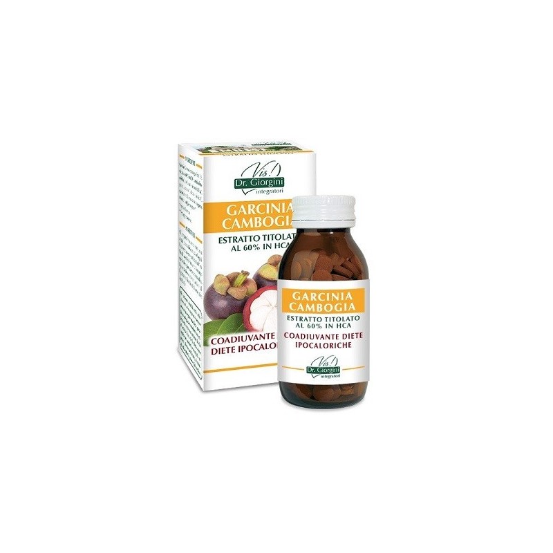 Garcinia cambogia estratto titolato 60% hca 180 pastiglie