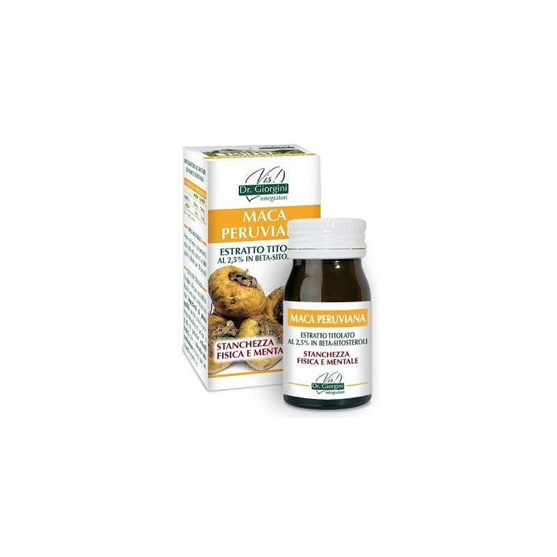 Maca peruviana estratto titolato 60 pastiglie Maca peruviana estratto titolato 60 pastiglie