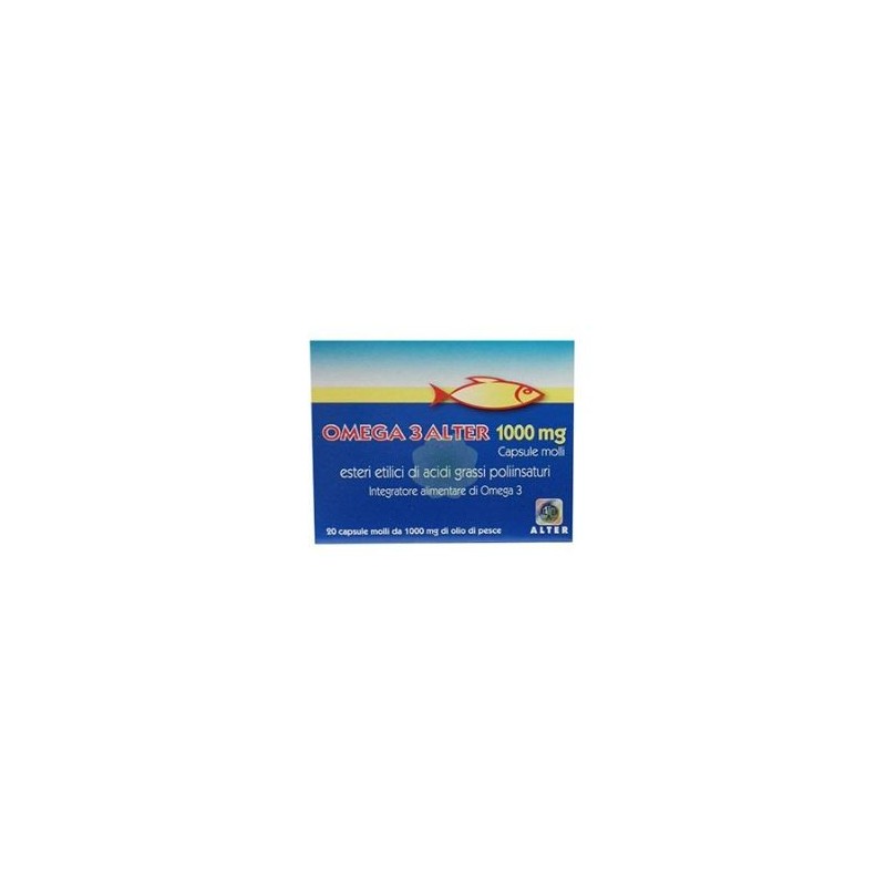 Omega 3 alter 20 capsule molli 1000 mg