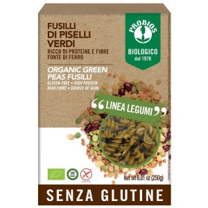 Probios specialita' di piselli verdi fusilli 250 g