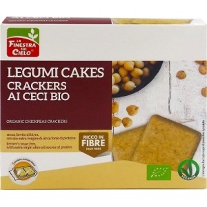 Legumicakes-crackers di ceci