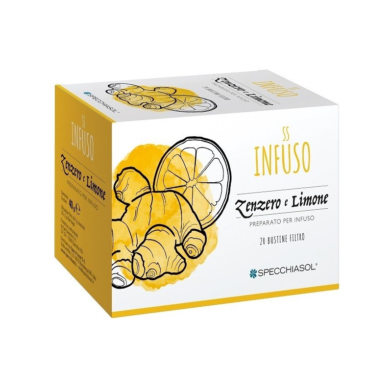 Infuso tisana zenzero + limone 20 filtri