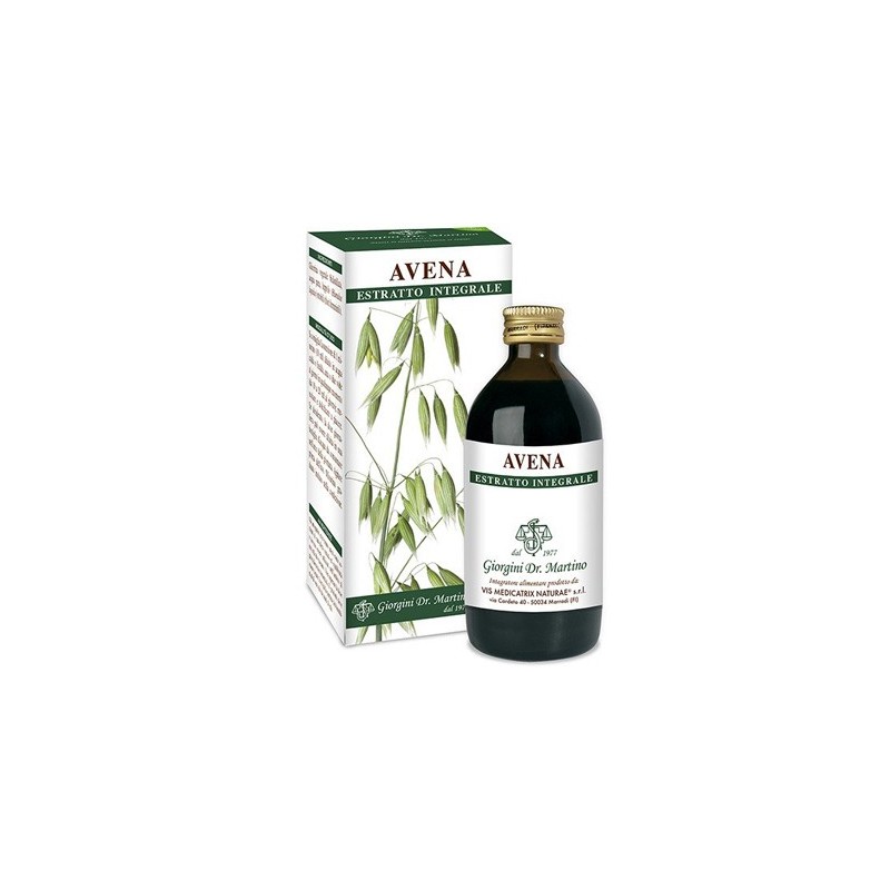 Avena estratto integrale 200 ml Avena estratto integrale 200 ml