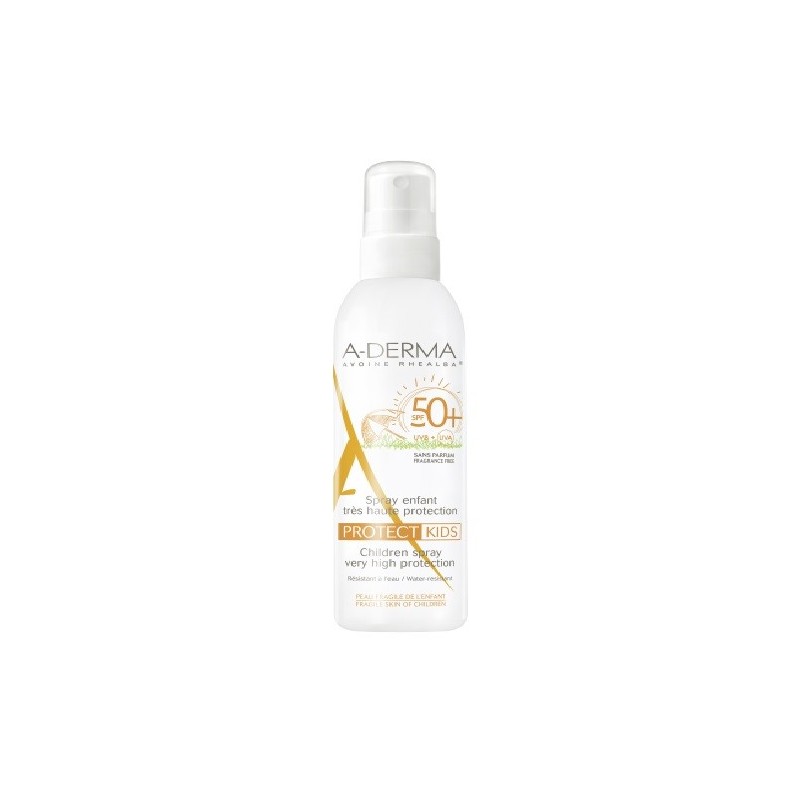 Aderma a-d protect kids spray bambino 50+ 200 ml