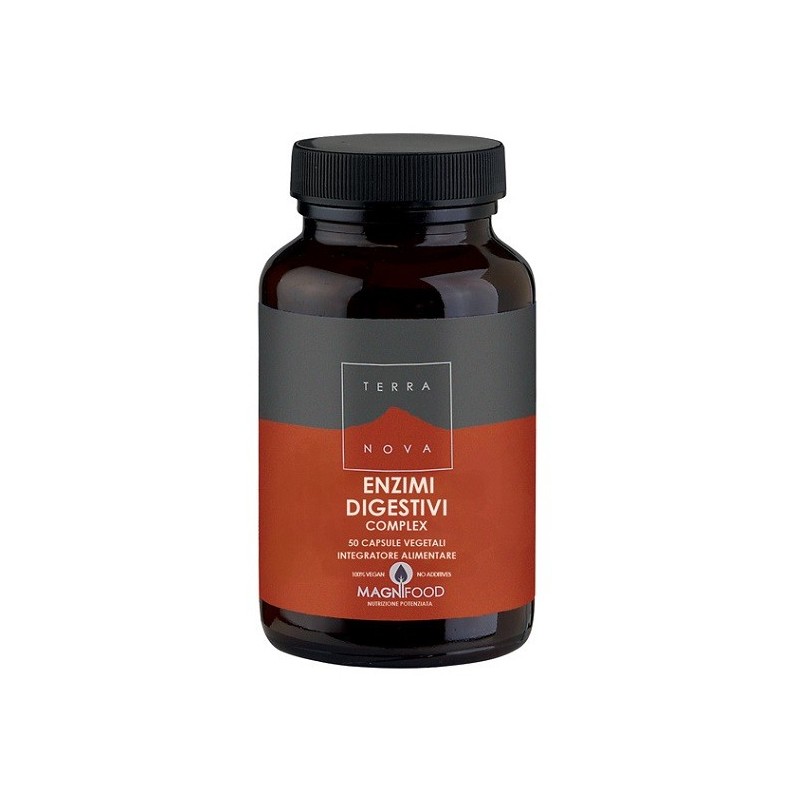 Terranova complesso di enzimi digestivi 50 capsule