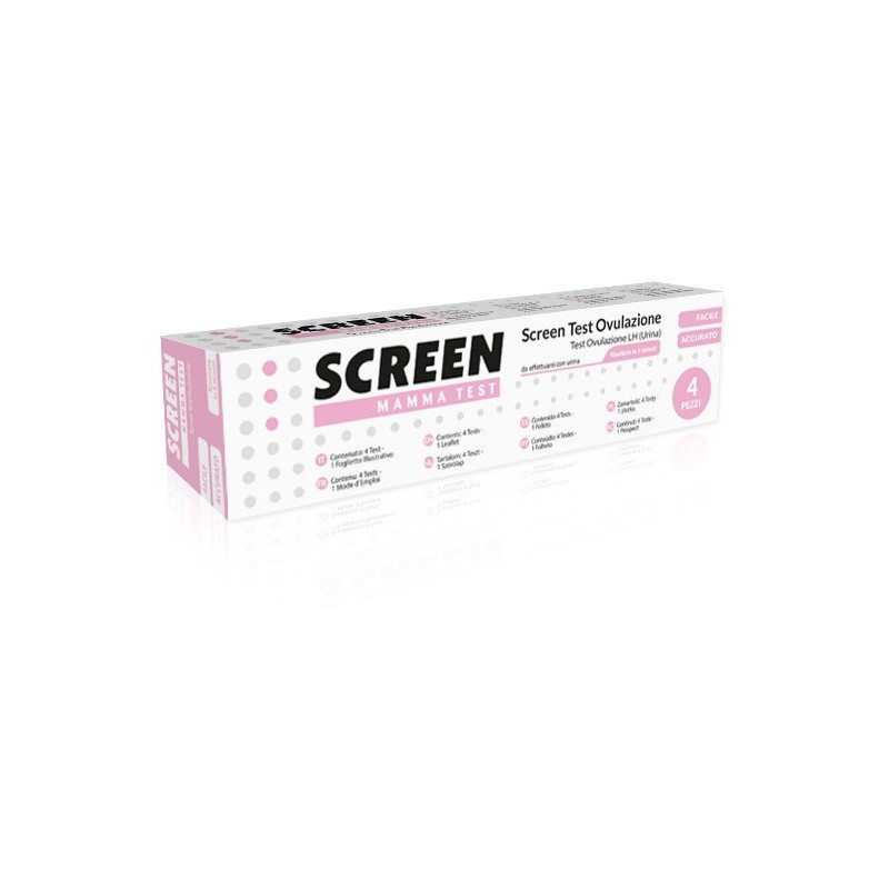 Screen test rapido ovulazione screen 4 pezzi