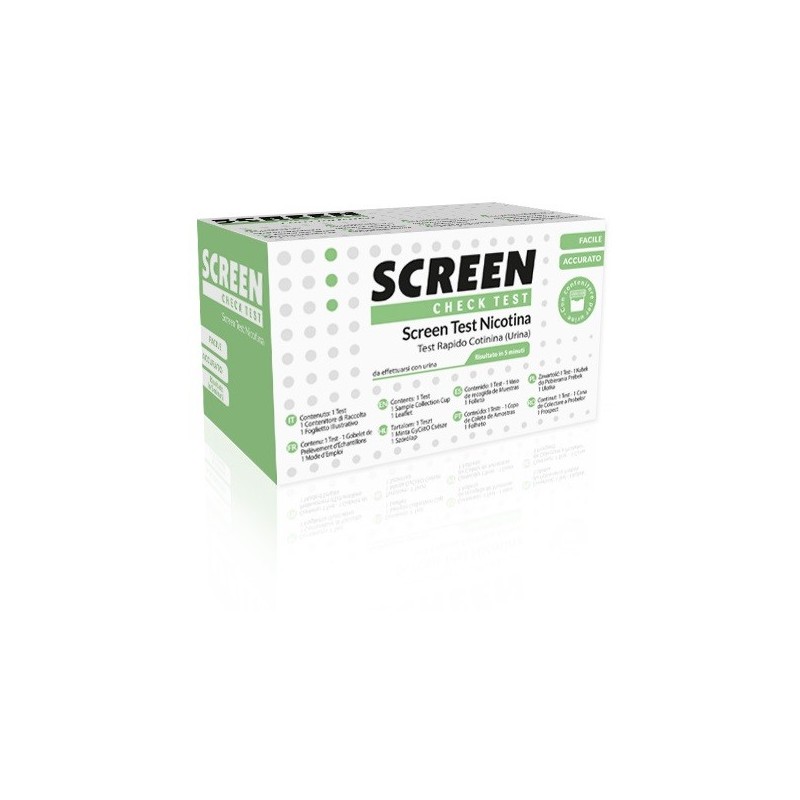 Screen test nicotina/cotinina urina