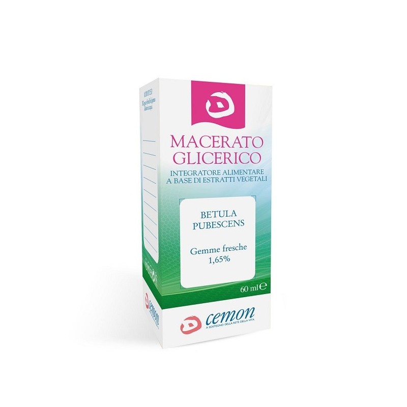 Betula pubescens gemme macerato glicerico 60 ml