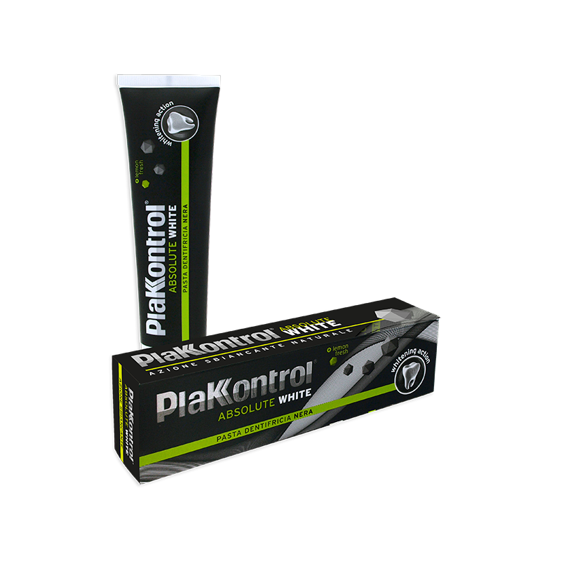 Plakkontrol absolute white dentifricio 75 ml