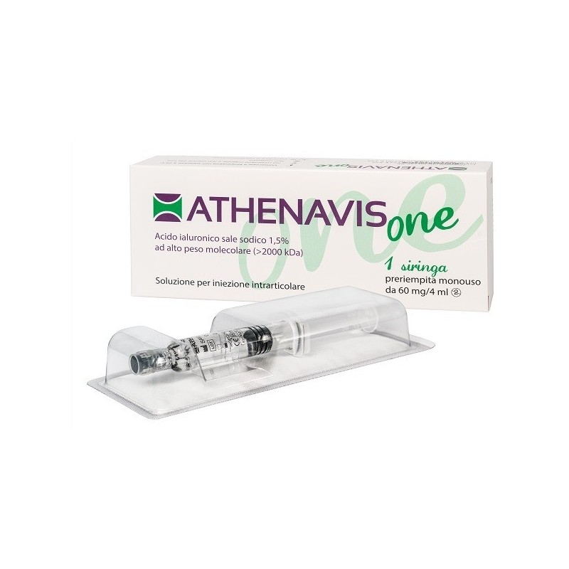 Siringa intra-articolare athenavis one acido ialuronico 1,5%4 ml