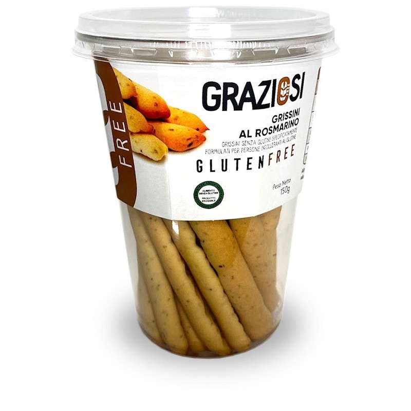 Grissini al rosmarino 150 g Grissini al rosmarino 150 g