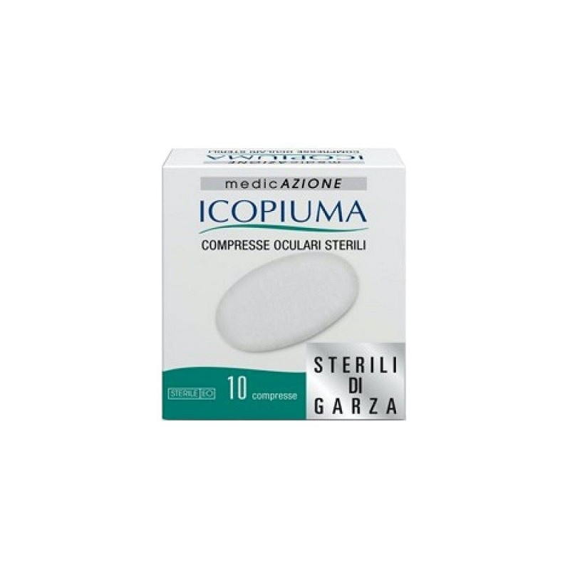 Compresse oculari adesive sterili 10 pezzi