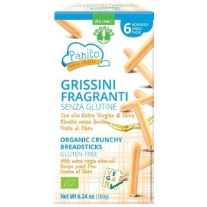 Panito grissini fragranti senza glutine 180 g