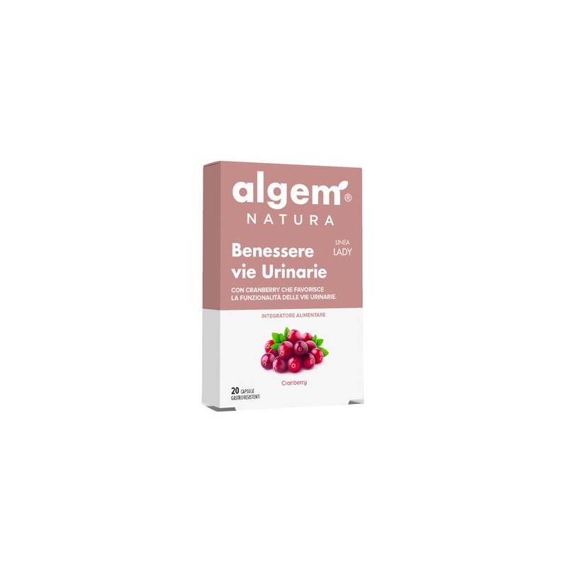 Algem lady benessere vie urinarie 20 capsule 710 mg