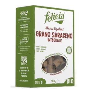 Felicia bio saraceno mezzi rigatoni 340 g