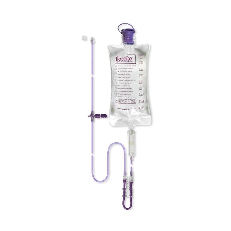 Flocare sacca con deflussore da 2 litri per nutripompa infinity Flocare sacca con deflussore da 2 litri per nutripompa infinity