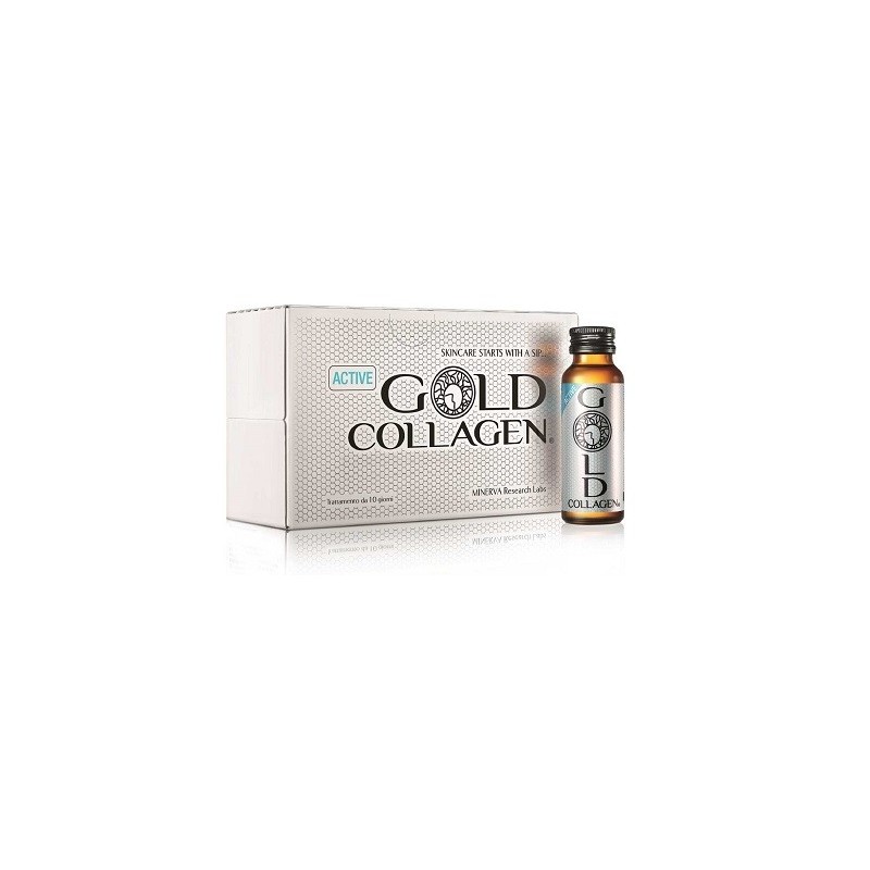Gold collagen active 10 flaconcini 50 ml