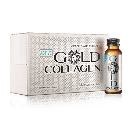 Gold collagen active 10 flaconcini 50 ml