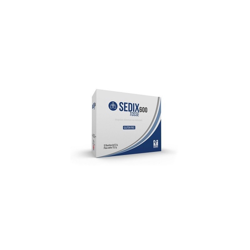 Sedix 600 tosse 12 bustine