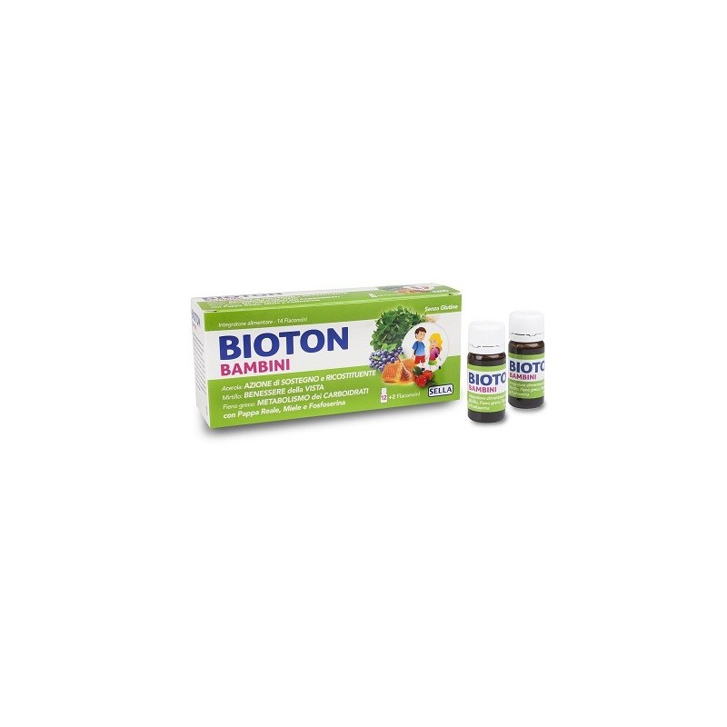 Bioton bambini nuovo 14 flaconcini