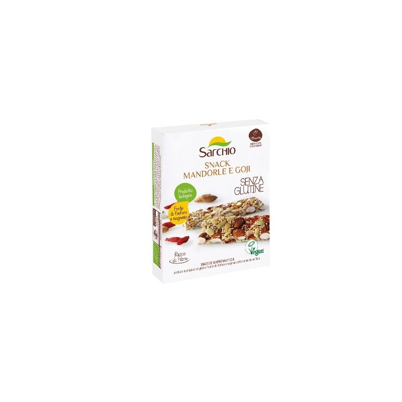 Monoporzione mandorle goji 20 g