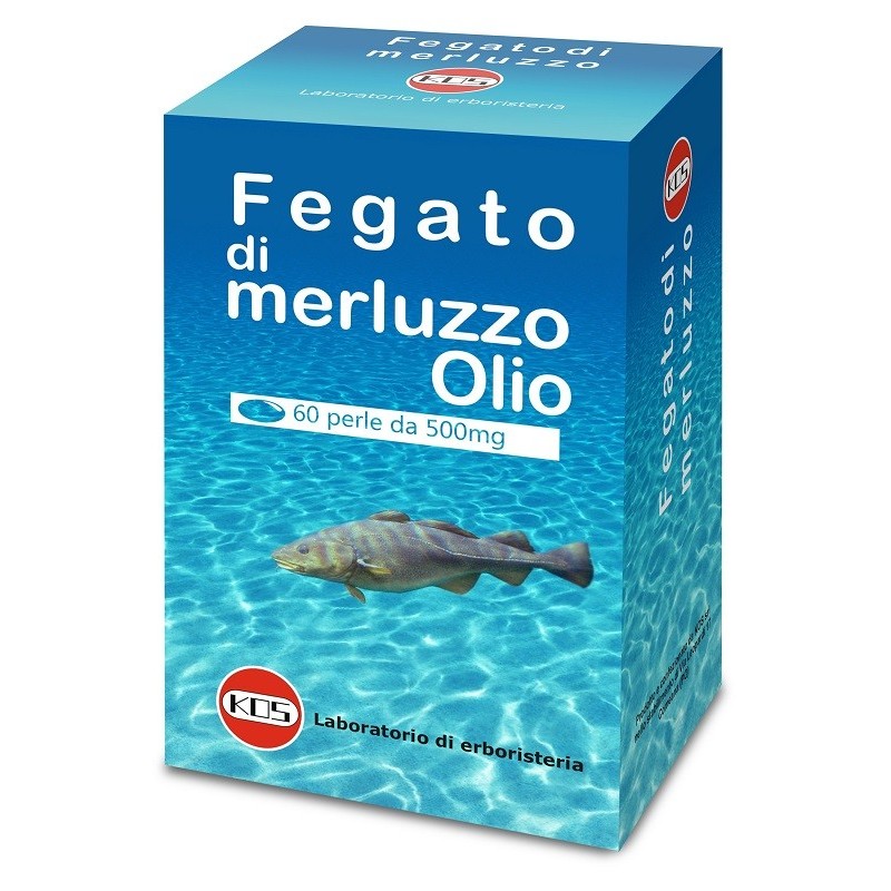 Fegato merluzzo 60 perle 500 mg Fegato merluzzo 60 perle 500 mg